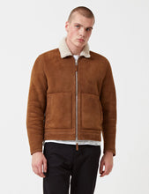 Load image into Gallery viewer, Norse Projects Elliot Shearling Jacket - Camel
