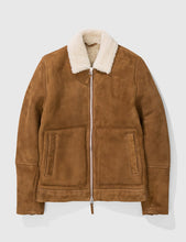 Load image into Gallery viewer, Norse Projects Elliot Shearling Jacket - Camel
