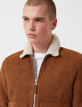 Load image into Gallery viewer, Norse Projects Elliot Shearling Jacket - Camel
