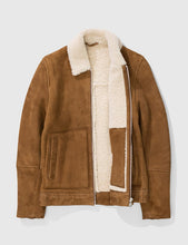 Load image into Gallery viewer, Norse Projects Elliot Shearling Jacket - Camel
