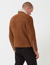 Load image into Gallery viewer, Norse Projects Elliot Shearling Jacket - Camel
