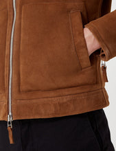 Load image into Gallery viewer, Norse Projects Elliot Shearling Jacket - Camel

