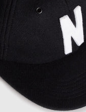 Load image into Gallery viewer, Norse Projects Norse Wool Cap - Black
