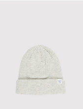 Load image into Gallery viewer, Norse Projects Norse Beanie Hat - Light Grey Melange
