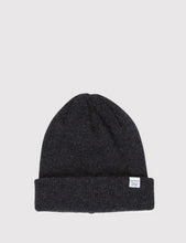 Load image into Gallery viewer, Norse Projects Norse Beanie Hat - Charcoal Grey
