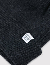 Load image into Gallery viewer, Norse Projects Norse Beanie Hat - Charcoal Grey
