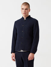 Load image into Gallery viewer, Oliver Spencer Coram Jacket (Wool) - Dexter Midnight Blue
