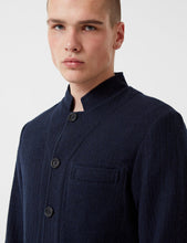 Load image into Gallery viewer, Oliver Spencer Coram Jacket (Wool) - Dexter Midnight Blue
