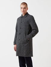 Load image into Gallery viewer, Oliver Spencer Beaumont Coat - Baker Charcoal Grey
