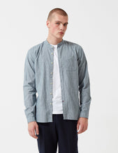 Load image into Gallery viewer, Oliver Spencer Grandad Shirt - Isley Indigo
