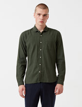 Load image into Gallery viewer, Oliver Spencer Eton Collar Shirt - Cooper Green
