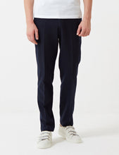Load image into Gallery viewer, Oliver Spencer Fishtail Trousers (Wool) - Midnight Blue
