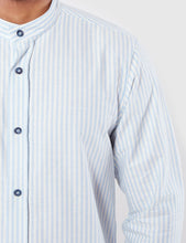 Load image into Gallery viewer, Bleu De Paname Biaude Grandad Shirt - Ciel Blue
