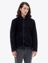 Load image into Gallery viewer, YMC Brainticket Sheepskin Coat (Suede) - Black
