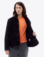 Load image into Gallery viewer, YMC Brainticket Sheepskin Coat (Suede) - Black
