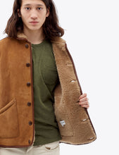 Load image into Gallery viewer, YMC Brainticket Sheepskin Coat (Suede) - Tan

