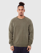 Load image into Gallery viewer, YMC Almost Grown Fleece Sweatshirt - Olive
