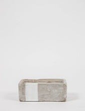 Load image into Gallery viewer, Paddywax Urban Concrete Rectangle Candle (8oz) - Tobacco &amp; Patchouli
