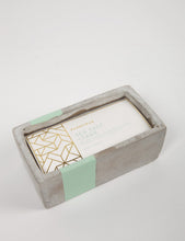 Load image into Gallery viewer, Paddywax Urban Concrete Rectangle Candle (8oz) - Sea Salt &amp; Sage
