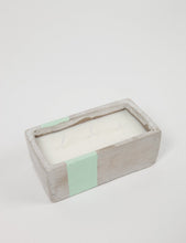 Load image into Gallery viewer, Paddywax Urban Concrete Rectangle Candle (8oz) - Sea Salt &amp; Sage
