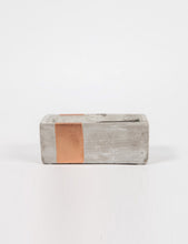 Load image into Gallery viewer, Paddywax Urban Concrete Rectangle Candle (8oz) - Bergamot &amp; Mahogany
