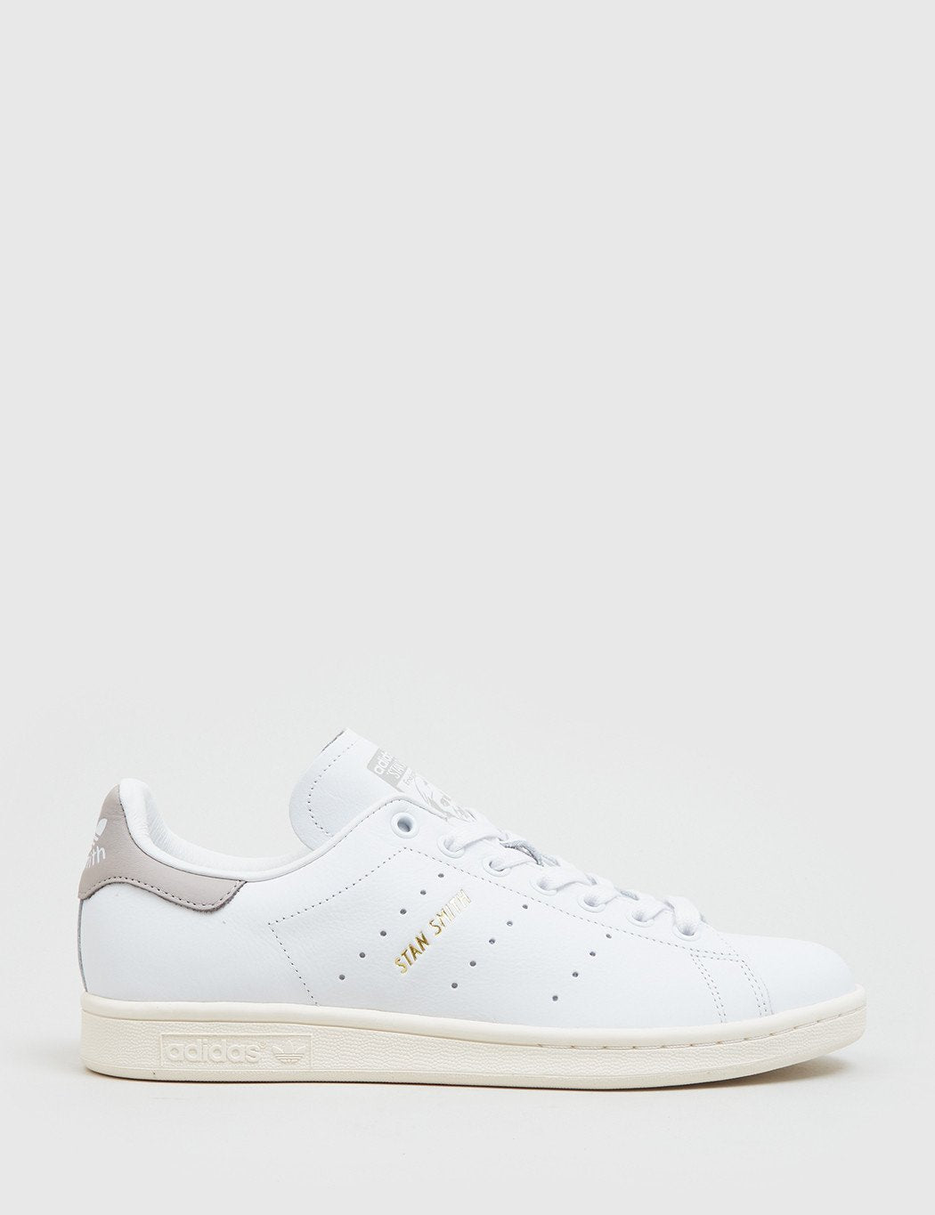 adidas Stan Smith Leather (S75075) - White/Granite Grey