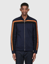 Load image into Gallery viewer, Fred Perry x Raf Simons Sweat Bomber Jacket - Dark Navy
