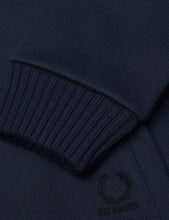 Load image into Gallery viewer, Fred Perry x Raf Simons Sweat Bomber Jacket - Dark Navy
