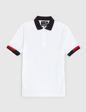 Load image into Gallery viewer, Fred Perry x Raf Simons Tipped Cuff Pique Shirt - White

