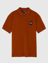 Load image into Gallery viewer, Fred Perry x Raf Simons Short Sleeve Rib Pique Shirt - Brass
