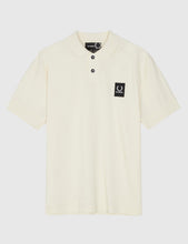 Load image into Gallery viewer, Fred Perry x Raf Simons Short Sleeve Rib Pique Shirt - Ecru

