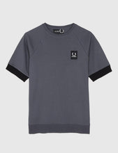 Load image into Gallery viewer, Fred Perry x Raf Simons Raglan Sleeve T-Shirt - Industrial Grey
