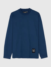 Load image into Gallery viewer, Fred Perry x Raf Simons Jersey Long Sleeve T-Shirt - Dark Blue
