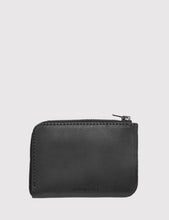 Load image into Gallery viewer, Sandqvist Penny Zip Wallet (Leather) - Black
