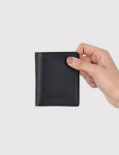 Load image into Gallery viewer, Sandqvist Dow Slim Bi-Fold Wallet (Leather) - Black
