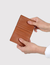 Load image into Gallery viewer, Sandqvist Dow Slim Bi-Fold Wallet (Leather) - Cognac Brown
