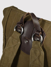 Load image into Gallery viewer, Sandqvist Rolf Rolltop Backpack (Canvas) - Waxed Olive
