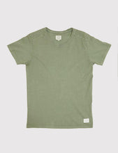 Load image into Gallery viewer, Suit Bart Sun Bleached T-Shirt - Dusty Green
