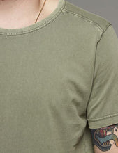 Load image into Gallery viewer, Suit Bart Sun Bleached T-Shirt - Dusty Green
