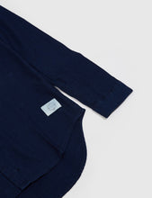 Load image into Gallery viewer, Suit Division Mandarin Long Sleeve Shirt - Navy
