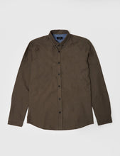 Load image into Gallery viewer, Suit Oxford Long Sleeve Shirt - Dark Green
