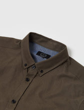 Load image into Gallery viewer, Suit Oxford Long Sleeve Shirt - Dark Green
