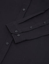 Load image into Gallery viewer, Suit Oxford Mandarin Shirt - Black
