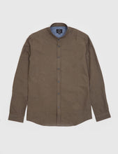 Load image into Gallery viewer, Suit Oxford Mandarin Shirt - Dark Green
