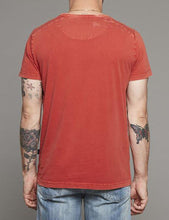 Load image into Gallery viewer, Suit Bart Sun Bleached T-Shirt - Dusty Orange
