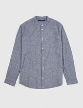 Load image into Gallery viewer, Suit Dover Mandarin Shirt - Navy
