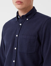 Load image into Gallery viewer, Portuguese Flannel Suave Shirt - Navy
