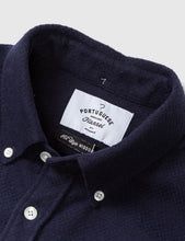 Load image into Gallery viewer, Portuguese Flannel Suave Shirt - Navy
