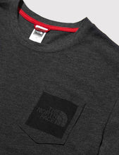 Load image into Gallery viewer, North Face Fine Pocket T-Shirt - Dark Grey Heather

