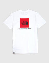 Load image into Gallery viewer, North Face Red Box T-Shirt - White
